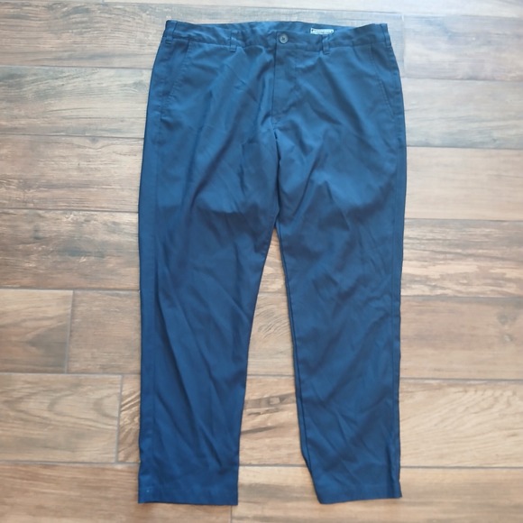 Mizzen+Main Pants Mens 36x32 (FITS 36x26) Blue Golf Baron Chino Athletic Stretch - Picture 1 of 10